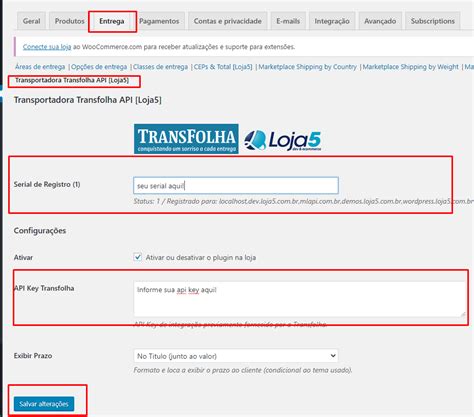 Como Instalar O Plugin Transportadora Transfolha Api No Woocommerce