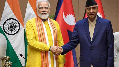 India Nepal Agree To Build Hydroelectric Power Plant The Hindu