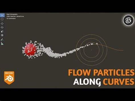 Particles Follow The Curve The Path In Blender 2 9 Particles Follow