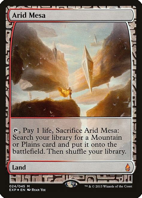 Arid Mesa Zendikar Expeditions Magic The Gathering