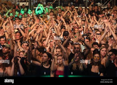 Croatian Rap Artists Vojkov Perform On A First Day Of Sea Star Festival