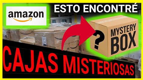 CAJAS MISTERIOSAS DE AMAZON INCREIBLE YouTube