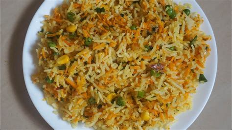 Easy Instant Rice Recipes Lunch Box Recipes And Ideas Carrot Rice Recipe Youtube