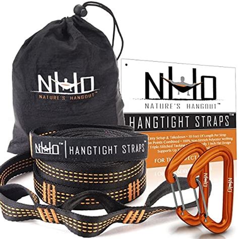 Buy Hammock Straps For Trees With Carabiners Ft Tree Swing Strap