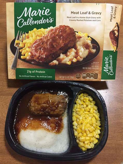 Marie Callender’s Meatloaf And Gravy 5 10 R Frozendinners