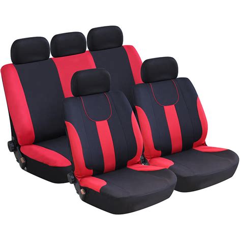 Cubiertas De Asiento De Coche Negro Y Rojo Personalizado Shanghai Anma