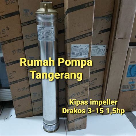 Jual Kipas Impeller Pompa Satelit Drakos 1 5hp Casing Pipa 4 Inch