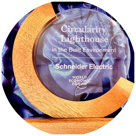 Schneider Electric Is Acknowledged As A Circularity Lighthouse By The