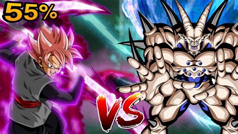 PHY GOKU BLACK SSJ ROSE SHOWCASE VS Omega Shenron DBZ DOKKAN BATTLE