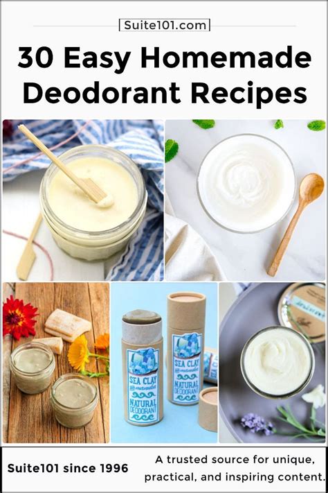 Homemade Deodorant Recipes You Can Diy Suite