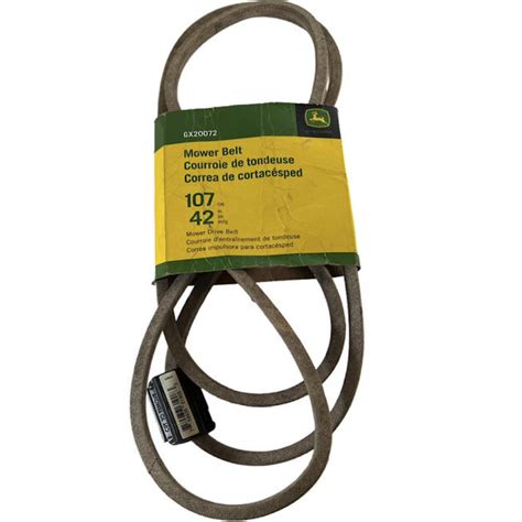 John Deere Gx Mower Deck Drive Flat Belt Dan S Discount Tools