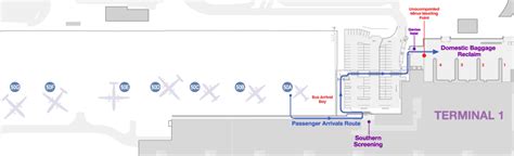 Adelaide Airport Terminal Map