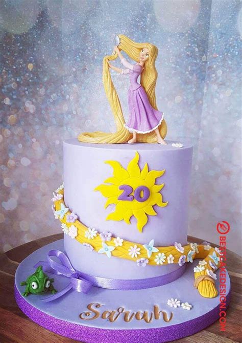 Rapunzel Birthday Cake Bolo Rapunzel Rapunzel Birthday Party Disney