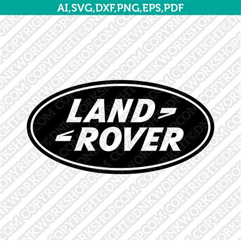 Land Rover Logo Svg Silhouette Cameo Cricut Cut File Vector Png Eps Dx