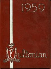 Fulton High School - Fultonian Yearbook (Fulton, NY), Covers 1 - 15