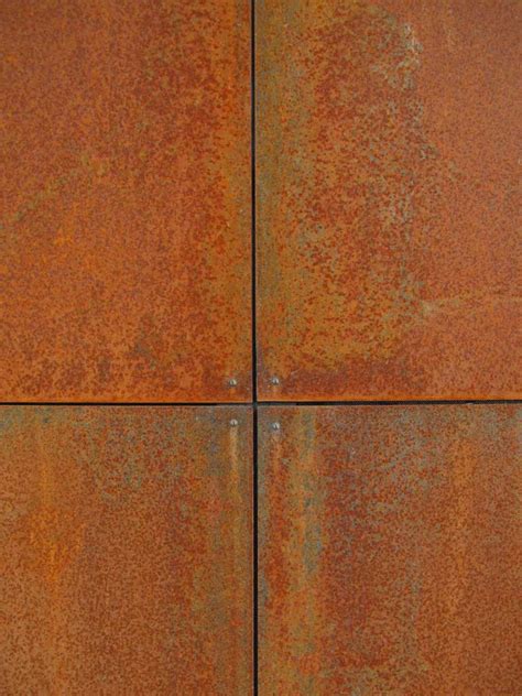 Corten Steel Tin Corten Rusty And Exclusive Luxum