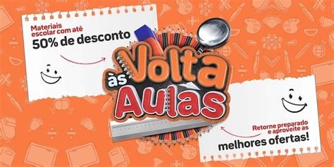 Banner De M Dia Social Volta S Aulas As Melhores Ofertas Psd Premium