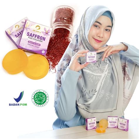 Sabun Wajah Safron Saffron Original Bpom Sabun Muka Glowing Jerawat