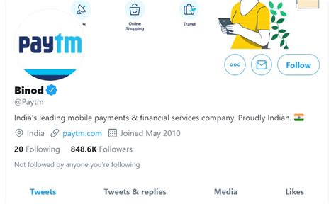 Twitter User Got Paytm To Change Its Name To Binod Leading To A