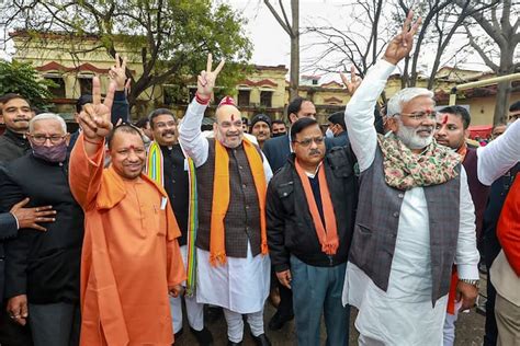 Amit Shah To Release Bjp Manifesto For Uttar Pradesh Assembly Polls Today