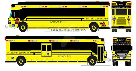 Coach School Bus 646 By Universityofjobs On Deviantart
