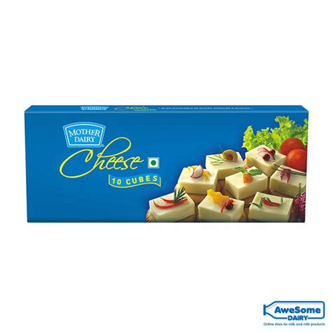 Buy Mother Dairy Cheese Cubes 180g For Best Price Online In Mumbai