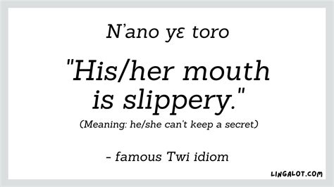 48 Twi Quotes, Proverbs & Sayings + Their Meanings - Lingalot