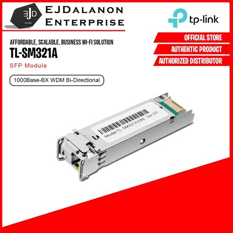 Tp Link Tl Sm A Base Bx Wdm Bi Directional Sfp Module Single Mode