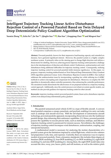 Pdf Intelligent Trajectory Tracking Linear Active Disturbance