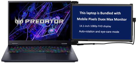 Acer Predator Helios 18 Gaming Entertainment Laptop Intel I9 14900HX