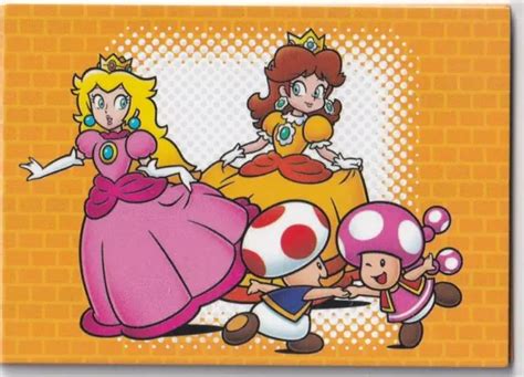 Panini Super Mario Trading Carte Mappa No Linea Disegno Card Group