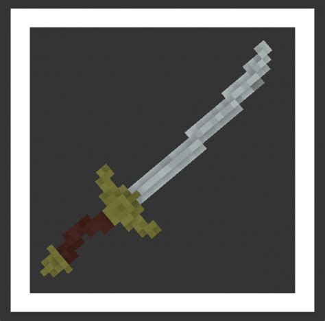 Custom 3d Sword Model Minecraft Texture Pack