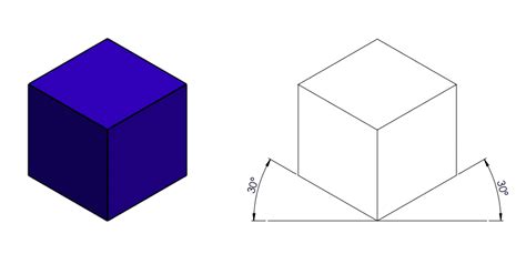 Isometric Projection in Engineering Drawing | MECHHEART