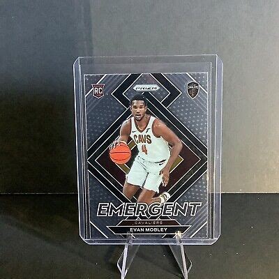 Prizm Evan Mobley Emergent Rookie Card Rc Cavaliers Ebay