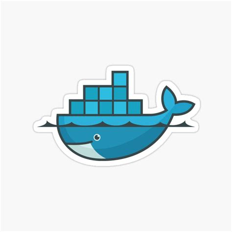 Buy Docker Whale Sticker Online At Best Prices In India Sticker Press