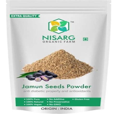 Jamun Seeds Powder 500 Grams At 236 25 INR In Bhavnagar Nisarg