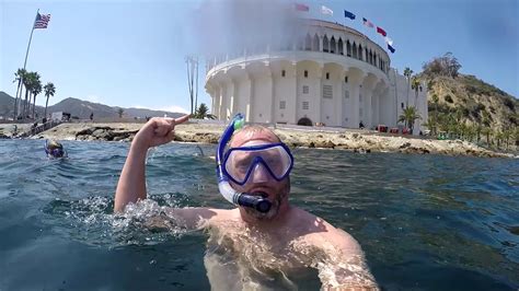 Snorkeling On Catalina Island Youtube