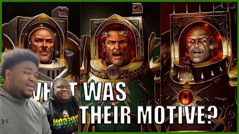 Twins React To How Did Each Traitor Primarch Fall To Chaos Warhammer 40k Lore Reaction