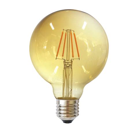 Edison G125 E27 Led 6w Amber Dimm Eart Rasvjeta