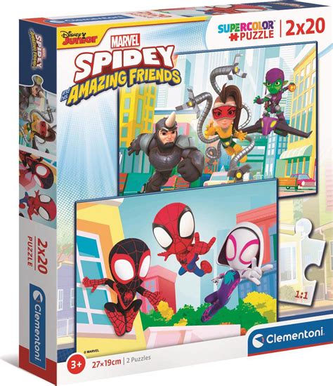 Puzzle 2x20 Spidey i jego niesamowici przyjaciele 40 99 elementów