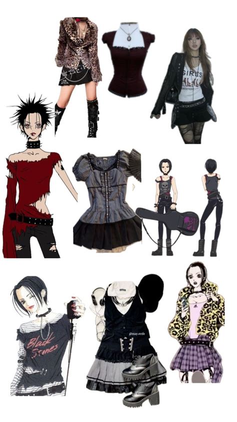 My Inspiration Boarddd In 2024 Nana Clothes Anime Inspired Outfits