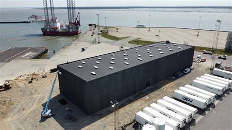 O M Central Warehouse For Vattenfall Esbjerg Havn Kaj Bech A S