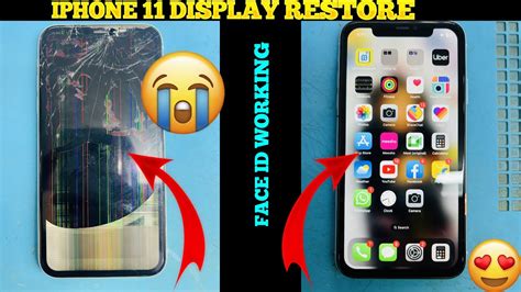 How To Restore Iphone 11 Broken Display Convert Into New Iphone 11😍 Face Id 🆔 Woking 💯 Youtube