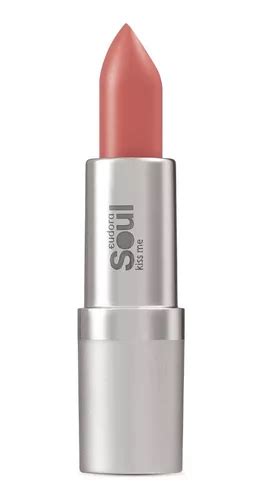 Batom Eudora Soul Kiss Me Efeito Gloss Top Model Nude Mercadolivre