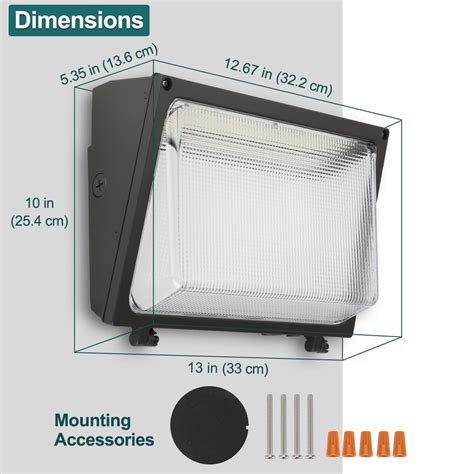 Kadision 150W LED Wall Pack 120W 100W Adjustable 19500lm 5000K 120