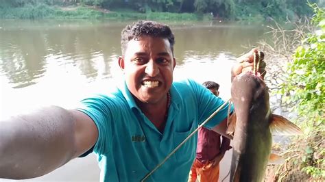 Kerala River Fishing ഒരു ചെറിയ ഊത്ത പിടുത്തവുംഒരു വലിയ വാള