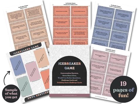 Best Small Group Ice Breaker Games • Suite Bliss Printables