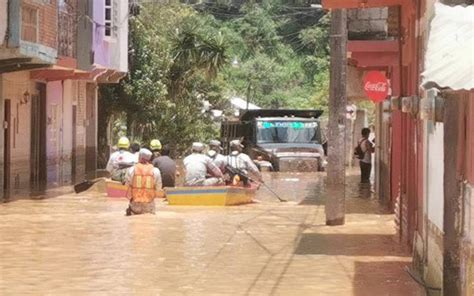 Temporada De Lluvias Instalaciones De Hacienda Del Estado En Zongolica