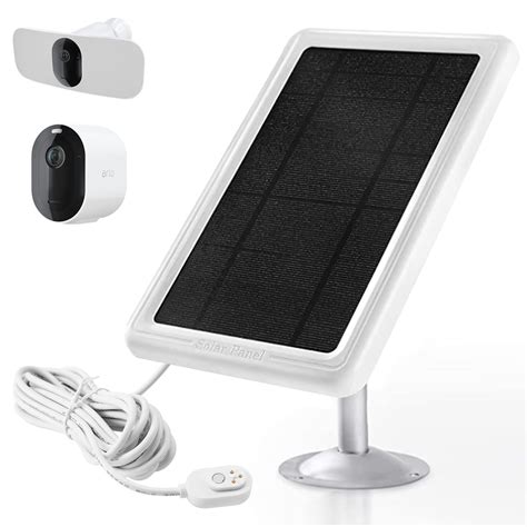 Arlo Camera Solar Panel Charger Compatible With Arlo Pro4 Pro3