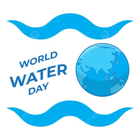 World Water Day Vector Hd Png Images Water World Day Logo Water Water